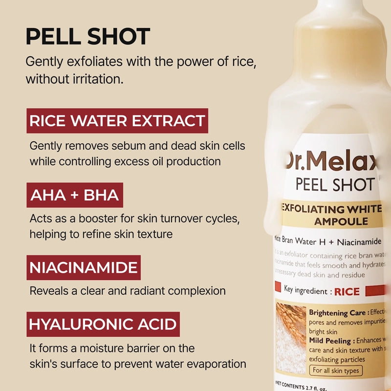 Dr. Melaxin Rice Exfoliating Essence